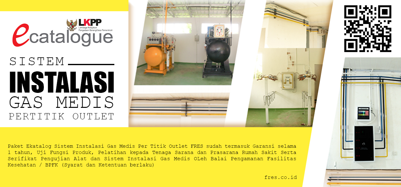 EKATALOG SISTEM INSTALASI GAS MEDIS PER TITIK OUTLET