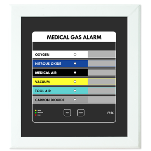 FRES DIGITAL ALARM GAS MEDIS 6 LINE GAS