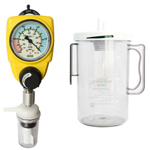 PAHSCO SUCTION REGULATOR MEDICAL REG OFF FULL -760 mmHg DEWASA FULL SET