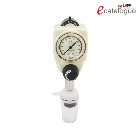 PAHSCO Vacuum (Suction) Regulator Low Vacuum 0-200 mmhg (Vacuum Bayi)