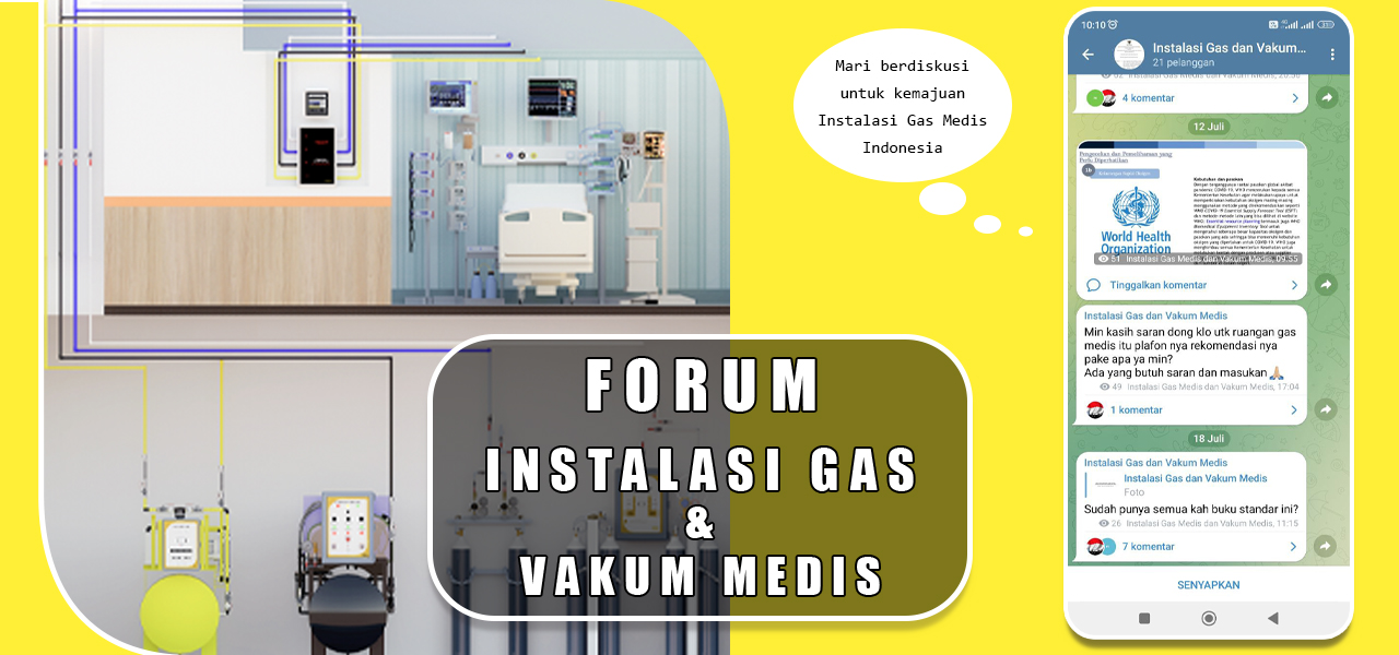 FORUM INSTALASI GAS DAN VAKUM MEDIS