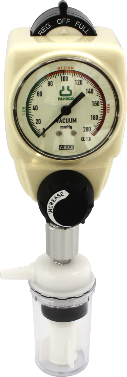 PAHSCO Vacuum (Suction) Regulator Low Vacuum 0-200 mmhg (Vacuum Bayi)